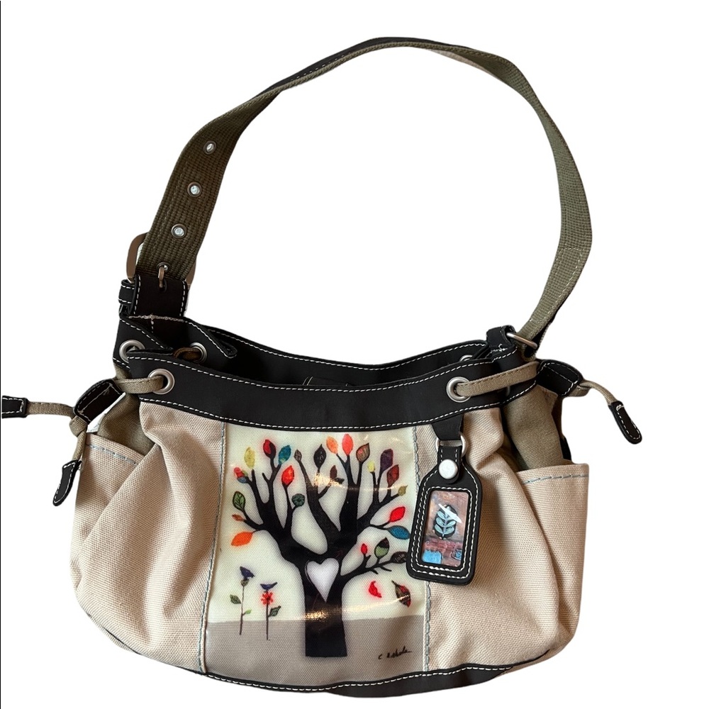 Sherpani Handbag Canvas Purse Ivy Tree